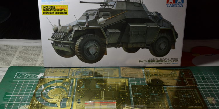 Sd.Kfz 222 Panzerspähwagen Tamiya