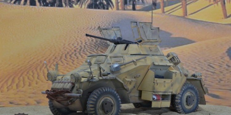 Sd Kfz 222 Finished!