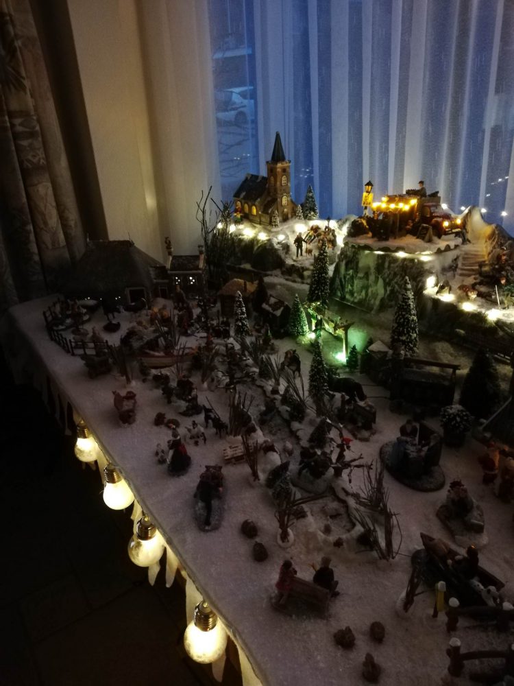 Het kerstdorp van Irma