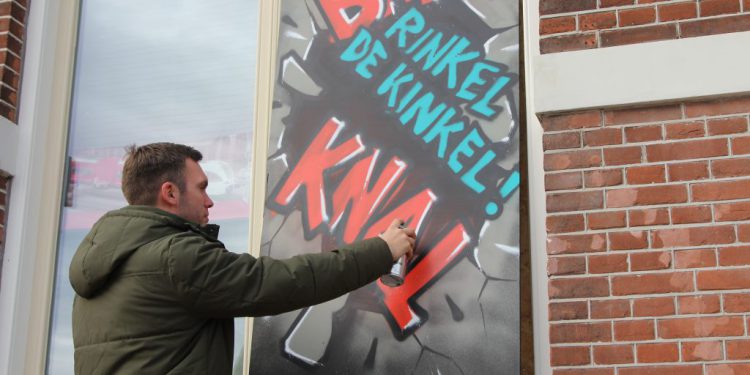 Weer ruit ingegooid Modelspoor Museum Sneek