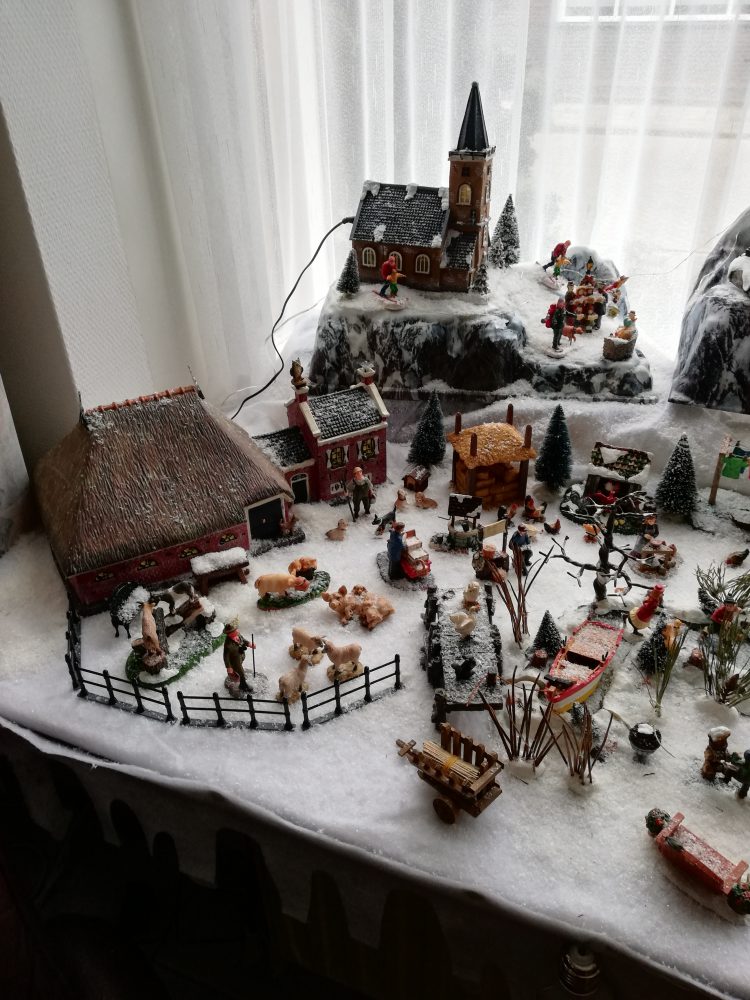 Het kerstdorp van Irma