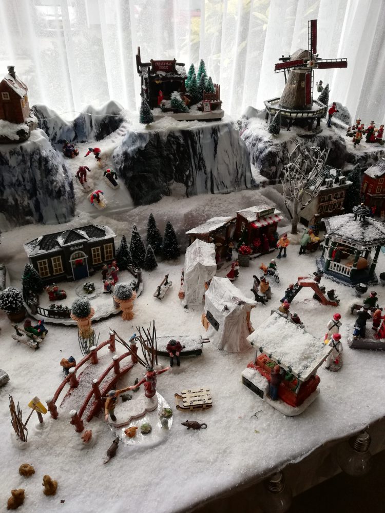 Het kerstdorp van Irma