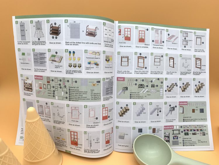 Review: Robotime Miniatuur Huisje Honey Ice Cream Shop DG148