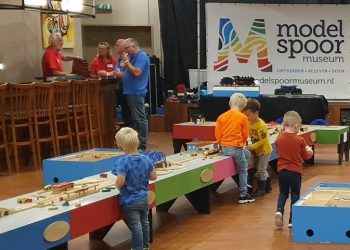 Kleine Houten Treinen Competitie Modelspoor Museum Sneek