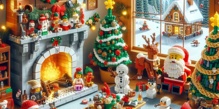 LEGO-kerstspeurtocht in Hoorns museum
