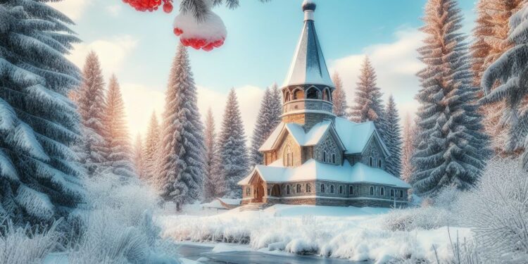 Maquette oude binnenstad Doetinchem omgetoverd tot winterwonderland