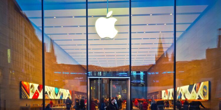 Bij deze miniatuur Apple Store klopt elk detail